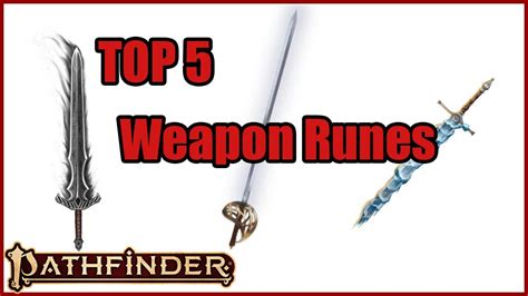 Weapon potencg rune pathfindet 2e